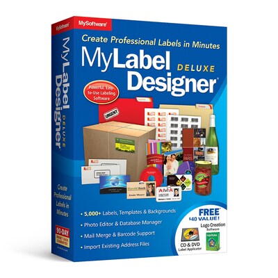 MyLabel Designer Deluxe 9.0 for Windows, 1-User [Download]