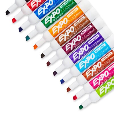 Expo Dry Erase Markers, Chisel Tip, Assorted, 16/Pack (81045)