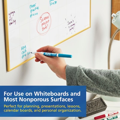 Expo Dry Erase Marker, Fine Tip, Assorted, 12/Pack (86603)
