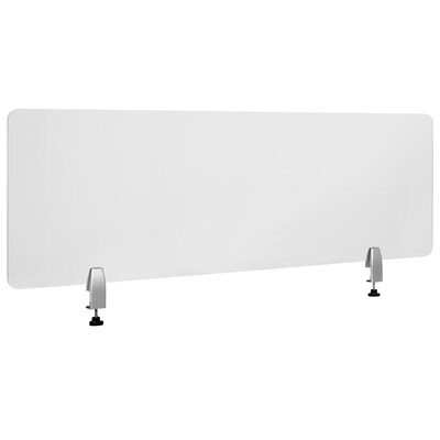 Flash Furniture Desk Partition, 18H x 55W, Clear Acrylic (BRDDIA45139)