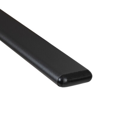 Flash Furniture Brazos Series Outdoor Barstool, Black, 2-Pieces (2JJ092H)