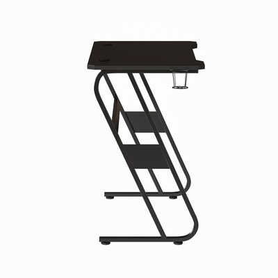 Flash Furniture 52"W Gaming Ergonomic Desk, Black (NANRSG1030BK)
