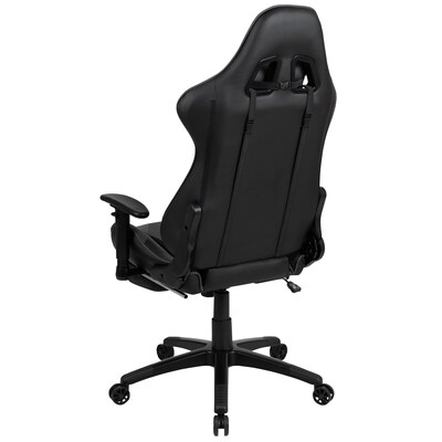 Flash Furniture X30 Ergonomic LeatherSoft Swivel Gaming Chair, Gray (CH187230GY)