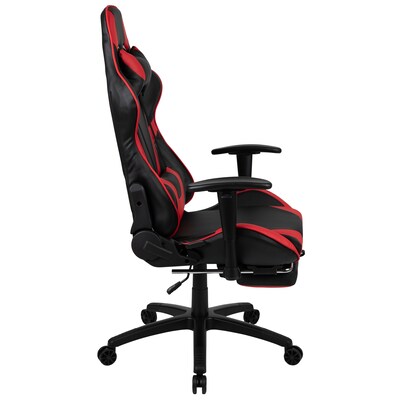 Flash Furniture X30 Ergonomic LeatherSoft Swivel Gaming Chair, Red (CH187230RED)