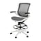 Flash Furniture Mesh Mid-Back Drafting Stool with Lumbar Support, Gray/White (BLLB8801XDGRWH)