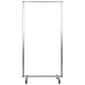 Flash Furniture Mobile Partition with Lockable Casters, 72"H x 36"W, Clear Acrylic (BRPTT021AC90183)