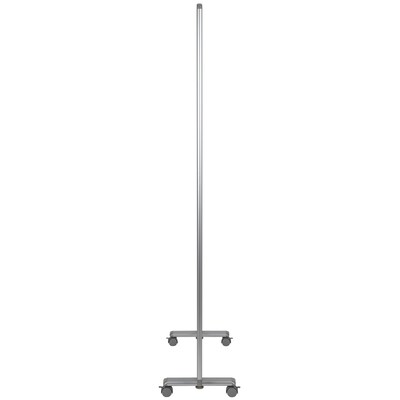 Flash Furniture Mobile Partition with Lockable Casters, 72"H x 36"W, Clear Acrylic (BRPTT021AC90183)