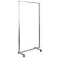 Flash Furniture Mobile Partition with Lockable Casters, 72"H x 36"W, Clear Acrylic (BRPTT021AC90183)