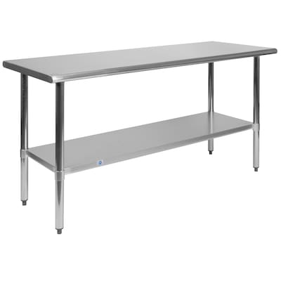 Flash Furniture Prep Table, 60W x 24D (NHWT2460)