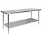 Flash Furniture Prep Table, 72W x 30D (NHWT3072)