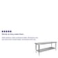 Flash Furniture Prep Table, 72"W x 30"D (NHWT3072)