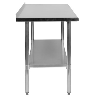 Flash Furniture Prep Table, 48"W x 24"D (NHWT2448BSP)