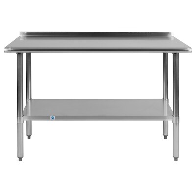 Flash Furniture Prep Table, 48"W x 24"D (NHWT2448BSP)