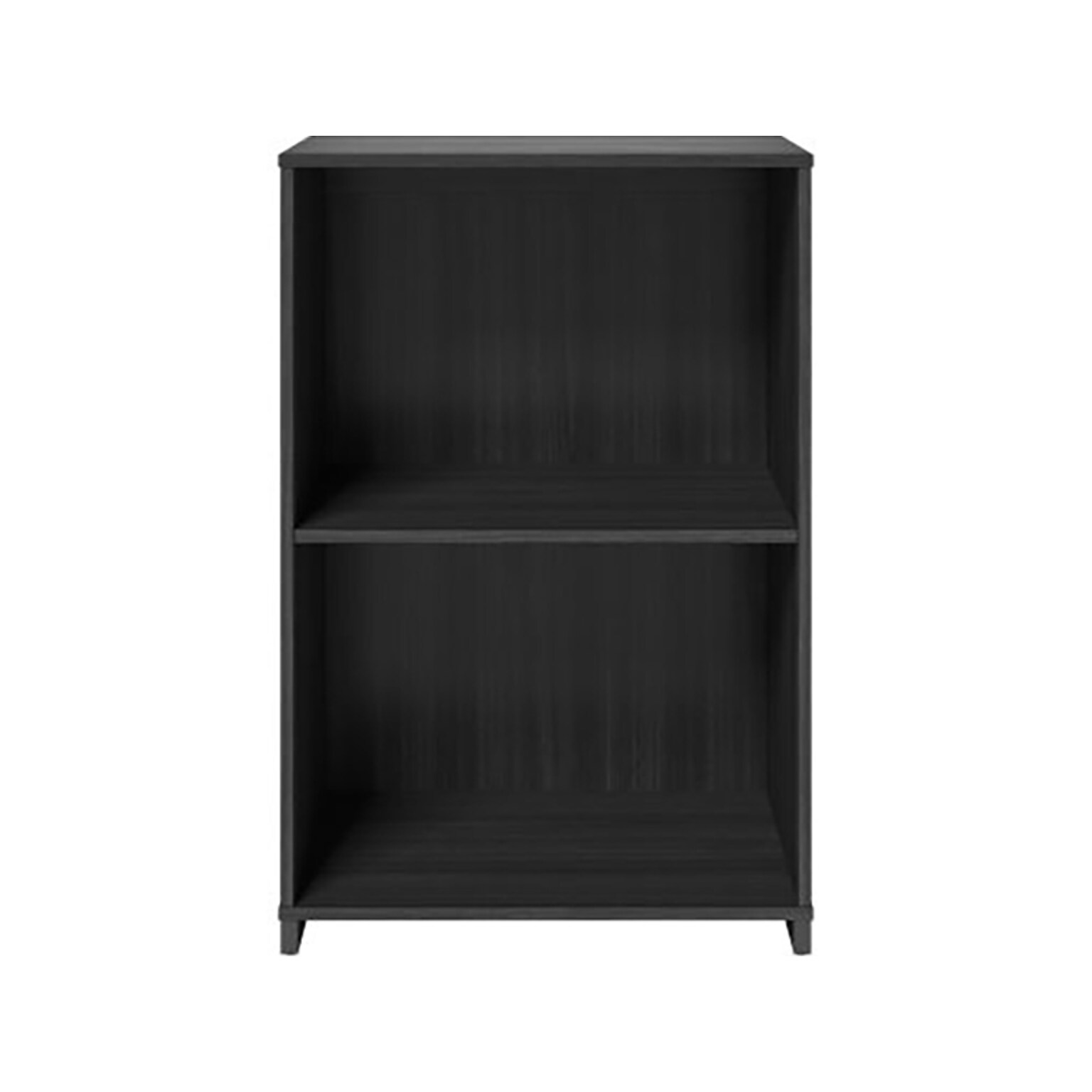 Thomasville Furniture Latimer 2-Shelf 36H Bookcase, Burnt Ash (SPLS-LABK-TV)