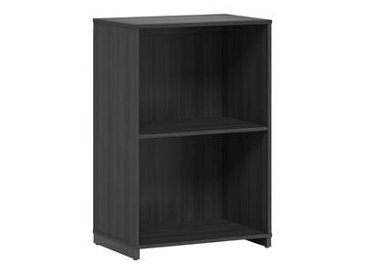 Thomasville Furniture Latimer 2-Shelf 36"H Bookcase, Burnt Ash (SPLS-LABK-TV)