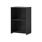 Thomasville Furniture Latimer 2-Shelf 36"H Bookcase, Burnt Ash (SPLS-LABK-TV)