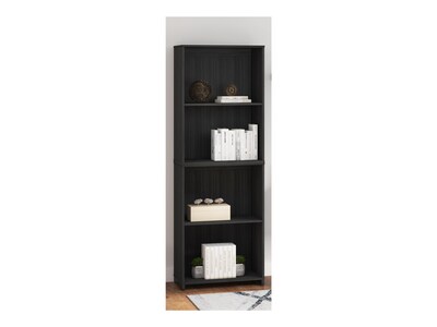 Thomasville Furniture Latimer 2-Shelf 36"H Bookcase, Burnt Ash (SPLS-LABK-TV)