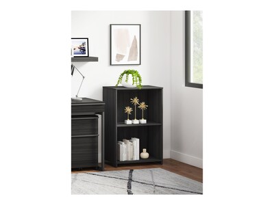 Thomasville Furniture Latimer 2-Shelf 36"H Bookcase, Burnt Ash (SPLS-LABK-TV)