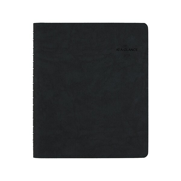 2023 AT-A-GLANCE The Action Planner 6.5 x 8.75 Daily Appointment Book, Black (70-EP03-05-23)