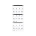 2023 AT-A-GLANCE Contemporary 12 x 27 Three-Month Wall Calendar, Black/White (PM11X-28-23)