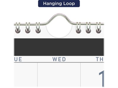 2023 AT-A-GLANCE Contemporary 12 x 27 Three-Month Wall Calendar, Black/White (PM11X-28-23)