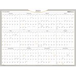 2023 AT-A-GLANCE WallMates 24 x 18 Yearly Dry-Erase Wall Calendar, White/Gray (AW5060-28-23)
