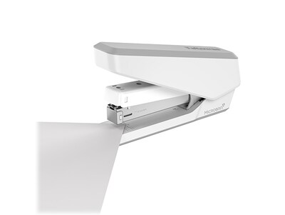 Fellowes LX850 EasyPress Desktop Stapler, 25-Sheet Capacity, Staples Included, White (5011601)