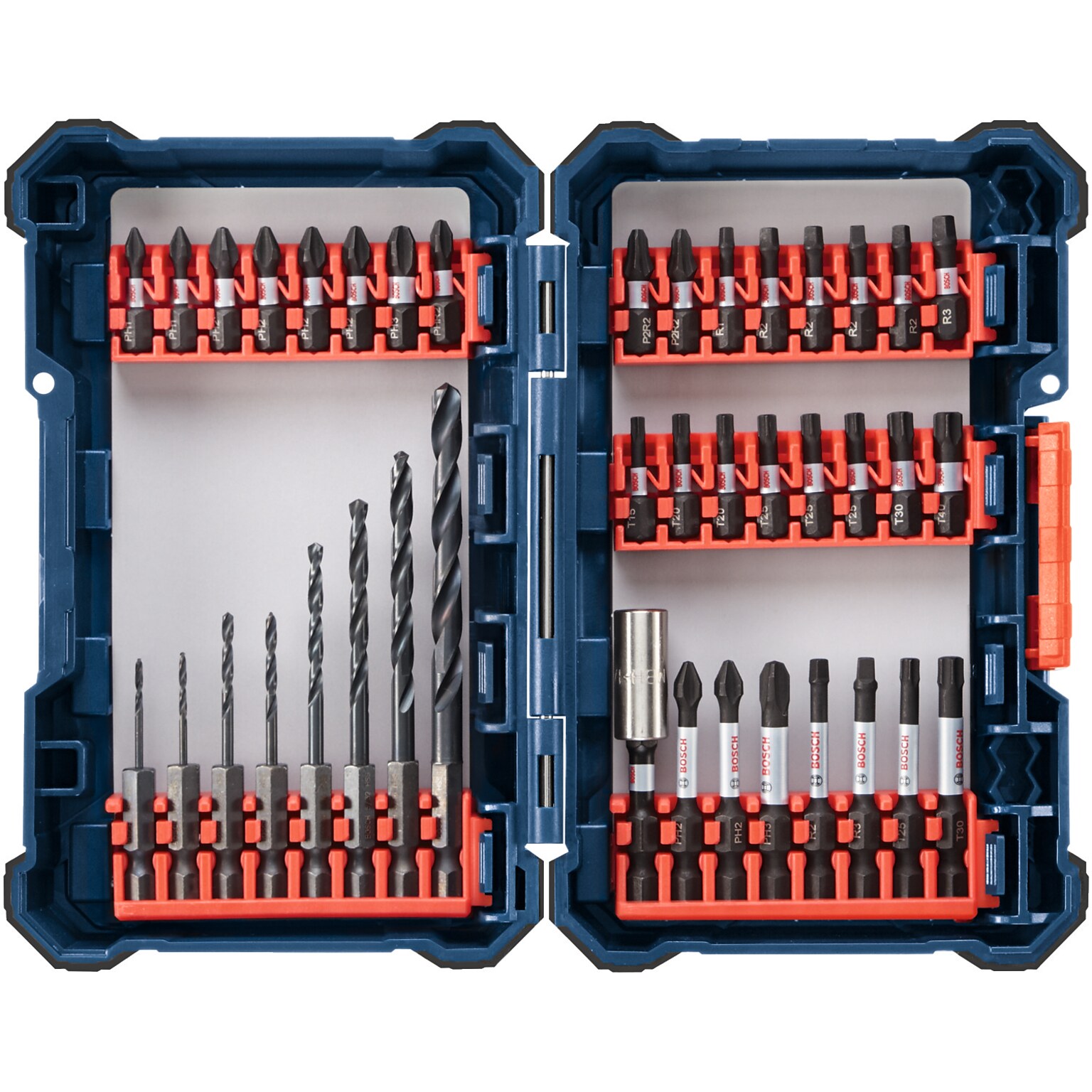 DDMS40 40-Piece Impact Tough Drill/Drive Custom Case Set (BOSCDDMS40)