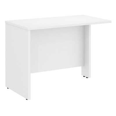 Bush Business Furniture Studio C 42W Desk Return, White, Installed (SCR142WHFA)