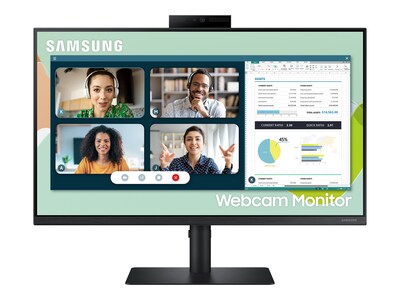 Samsung 24 LED Monitor, Black (S24A400VEN)