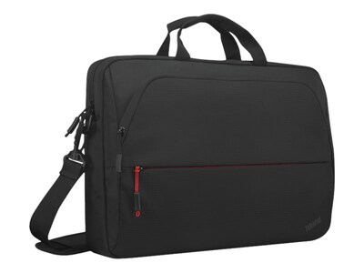 Lenovo ThinkPad Essential 16 Plastic Laptop Bag, Black/Red (4X41C12469)