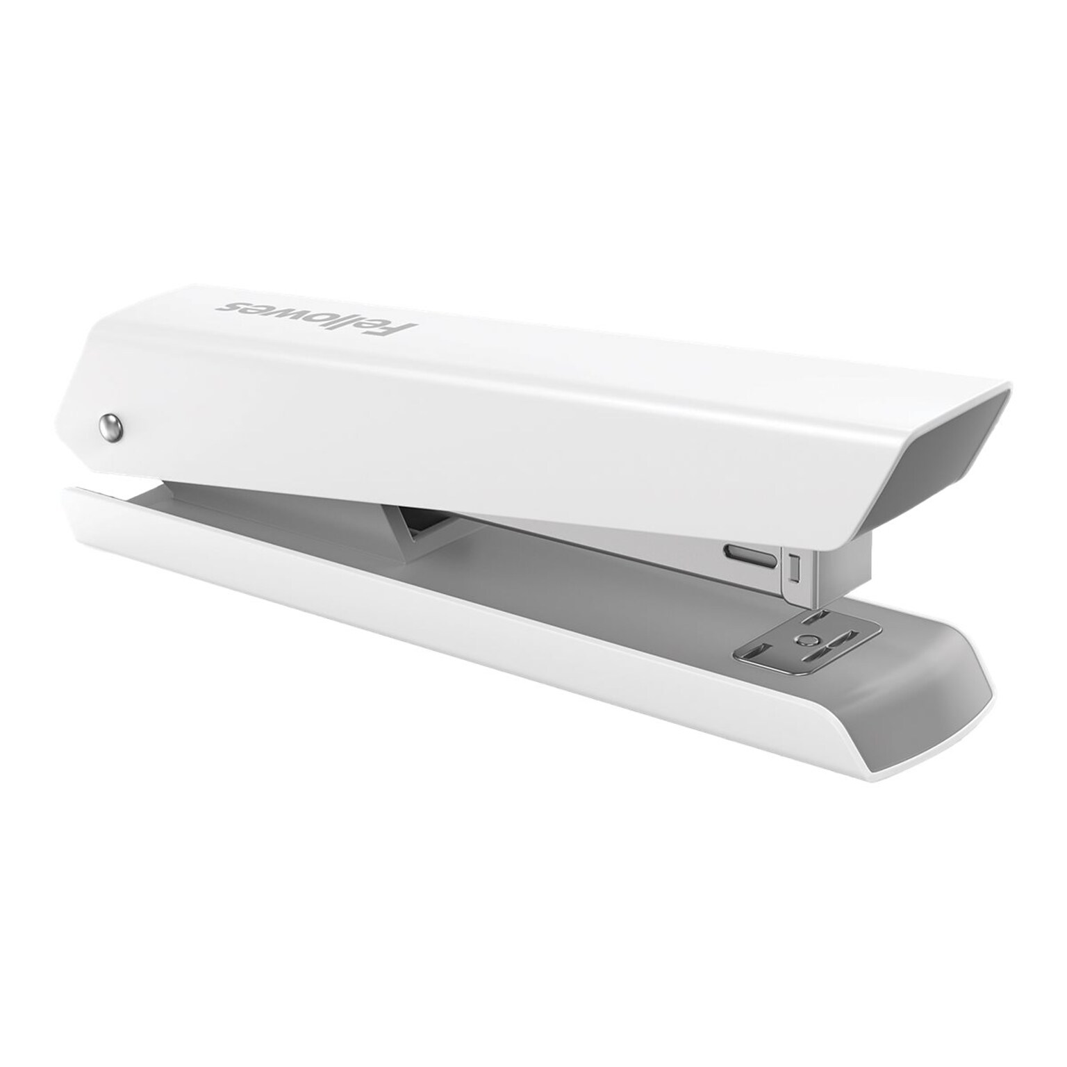 Fellowes LX820 Classic Reduced-Effort Desktop Stapler, 20-Sheet Capacity, Staples Included, White (5011401)