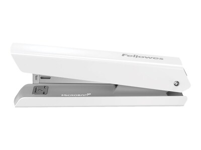 Fellowes LX820 Classic Reduced-Effort Desktop Stapler, 20-Sheet Capacity, Staples Included, White (5011401)