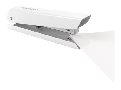 Fellowes LX820 Classic Reduced-Effort Desktop Stapler, 20-Sheet Capacity, Staples Included, White (5011401)