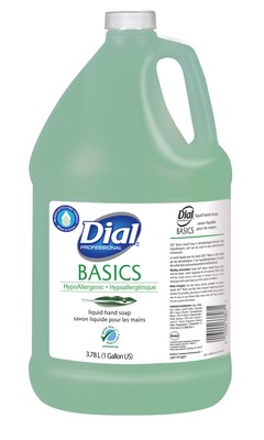 Dial Basics Liquid Hand Soap Refill, Floral, 128 Oz. (06047)