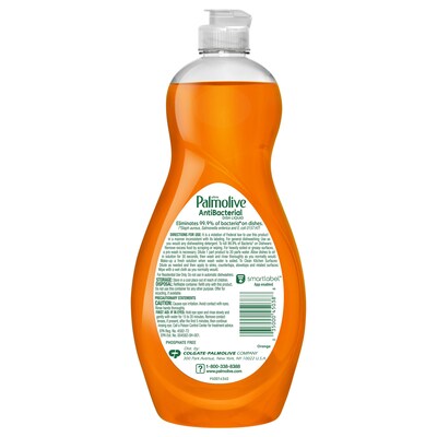 Palmolive Ultra Dish Soap Hand Soap, Antibacterial Orange (20 oz)