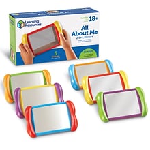 Learning Resources All About Me 4 x 6 2 In 1 Mirror Set