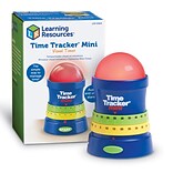 Learning Resources Time Tracker Mini 2 Hour Visual Timer, Blue (LER6909)