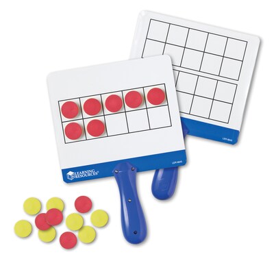 Learning Resources Ten-Frame Answer Boards, Set of 4 (LER6645)