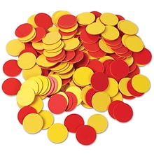 Learning Resources Two-Color Counters, Red and Yellow, Set of 200 (LER7566)