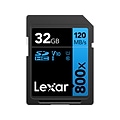 Lexar BLUE Series High-Performance 32GB SDHC Memory Card, Class 10, UHS-I, V10 (LSD80-32G-B2NNU)