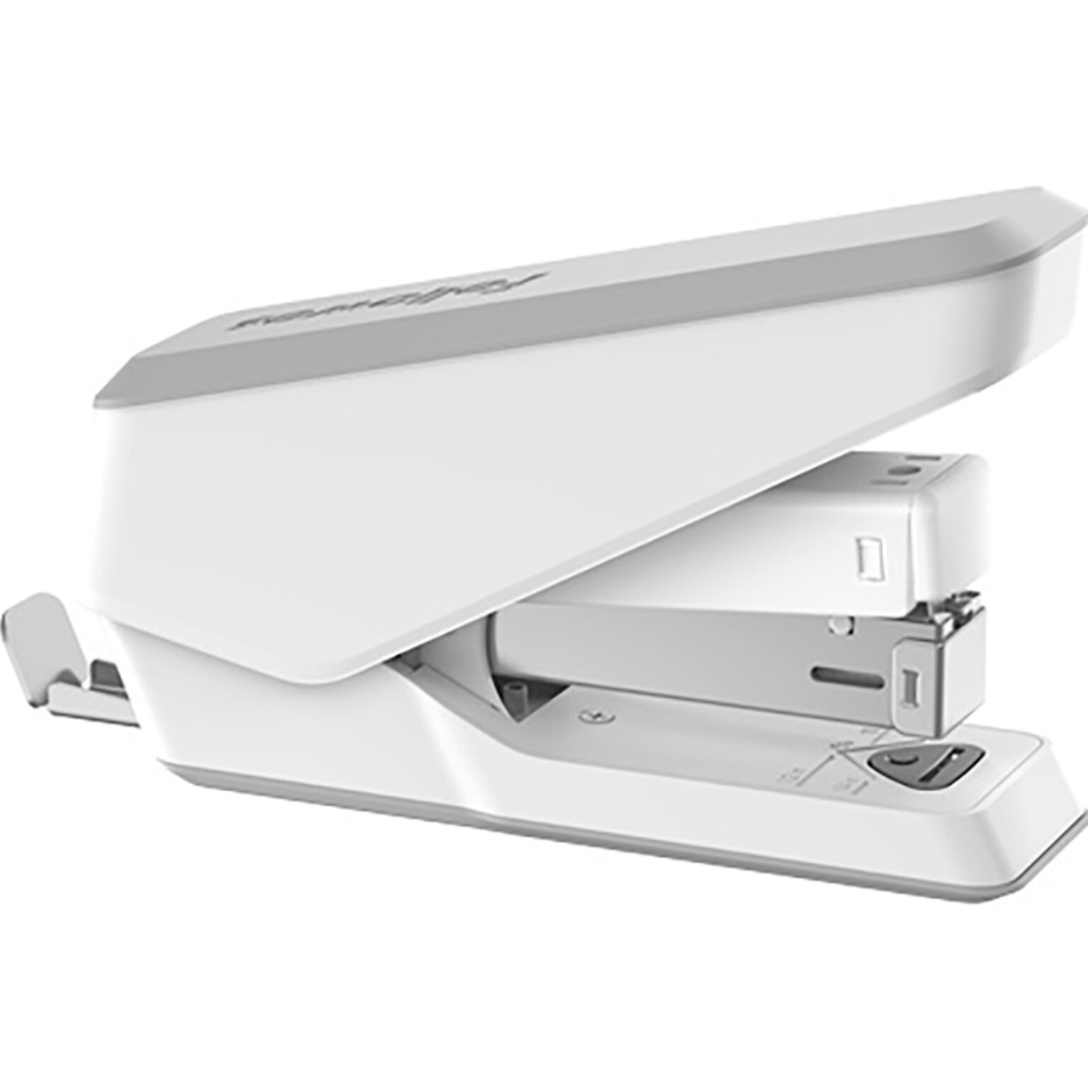 Fellowes LX840 EasyPress Desktop Stapler, 25-Sheet Capacity, Staples Included, White (5011501)