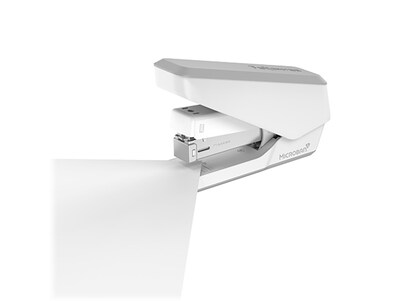 Fellowes LX840 EasyPress Desktop Stapler, 25-Sheet Capacity, Staples Included, White (5011501)