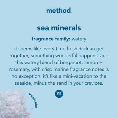 Method Foaming Hand Soap, Sea Minerals Scent, 10 oz. (00365)