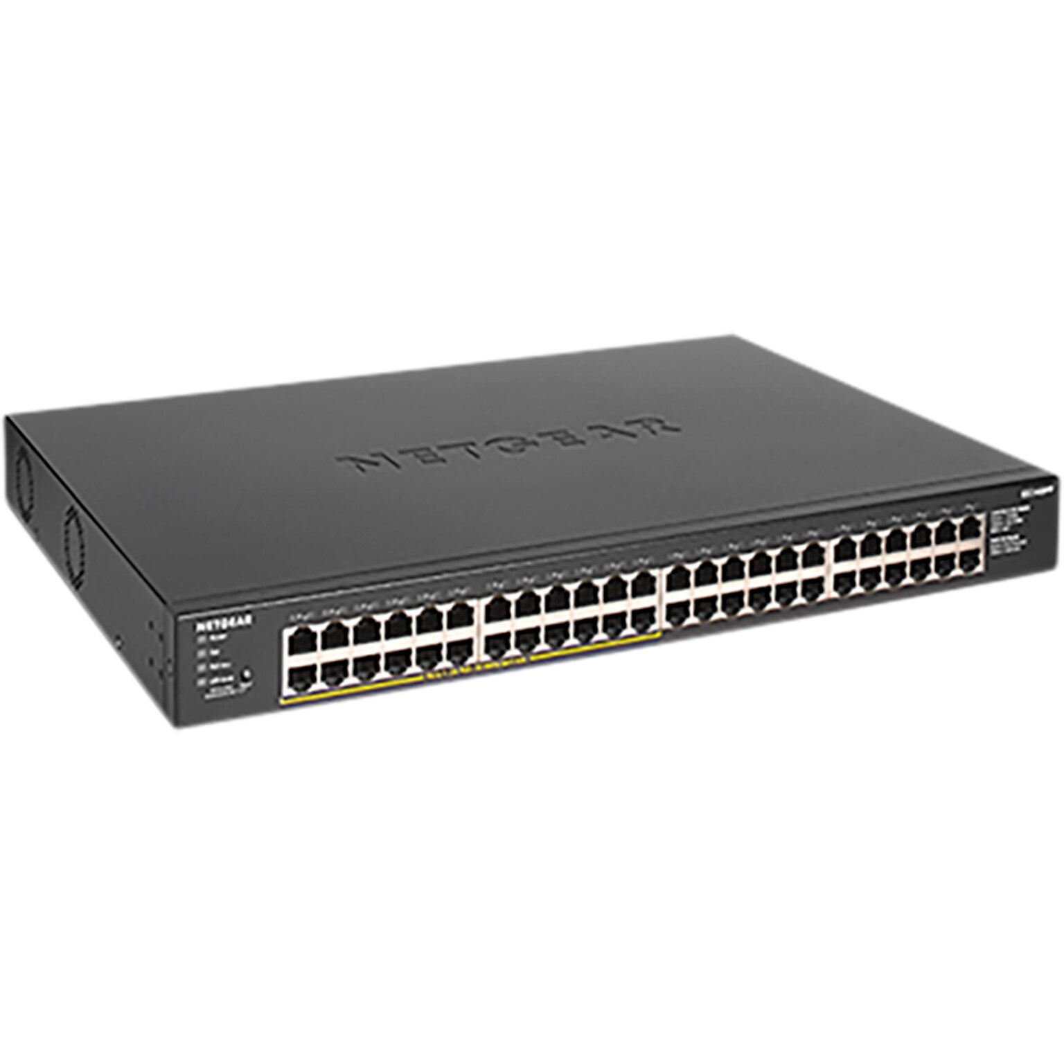 Netgear 300-Series 48-Port Gigabit Ethernet Unmanaged Switch, Black (GS348PP-100NAS)