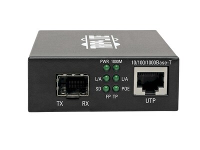 Tripp Lite N785-P01-SFP Gigabit SFP Fiber to Ethernet Media Converter