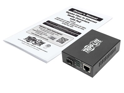 Tripp Lite N785-P01-SFP Gigabit SFP Fiber to Ethernet Media Converter