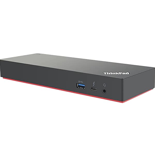Lenovo ThinkPad Thunderbolt 3 WorkStation Dock Gen 2 for Laptop, Black  (40AN0135US) 