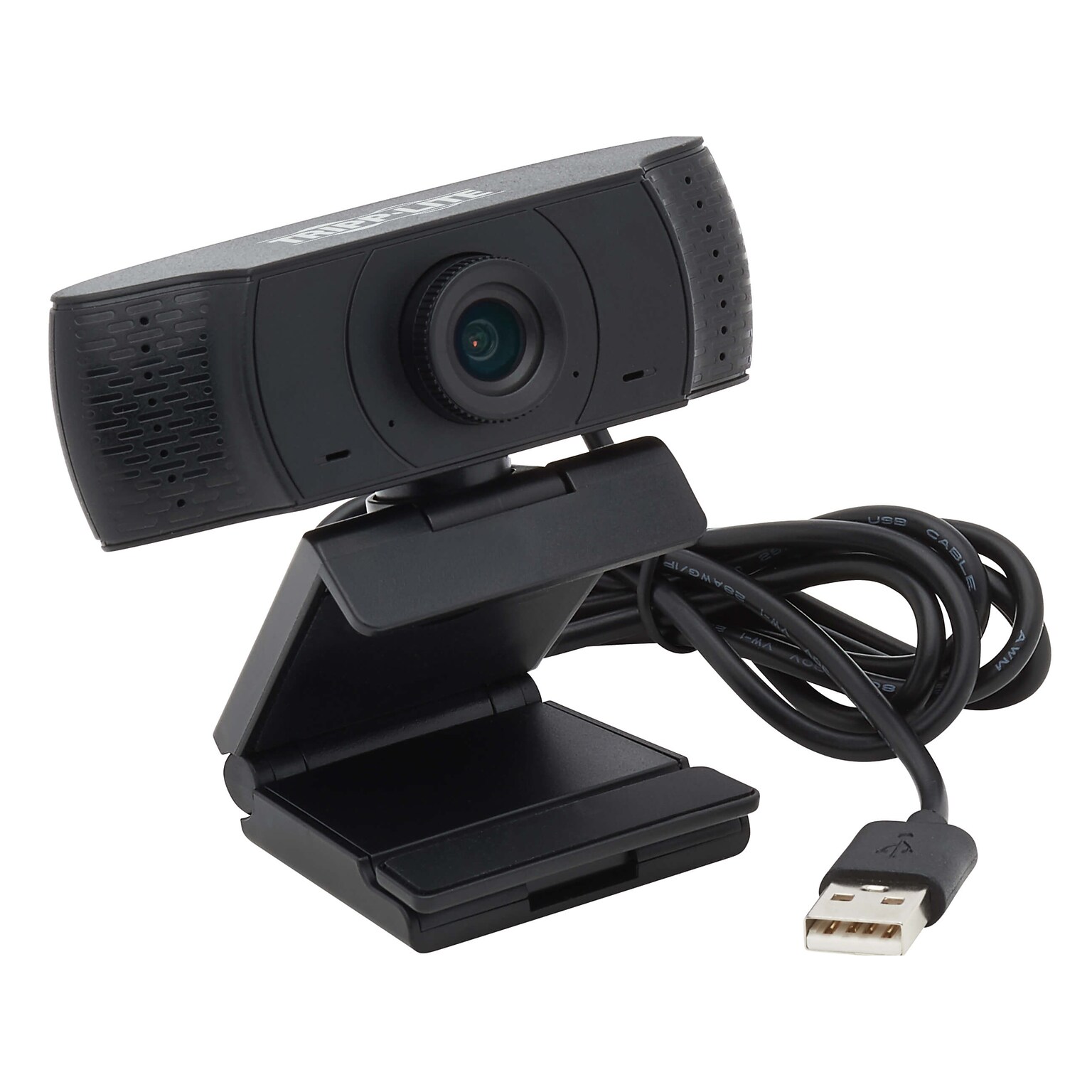 Tripp Lite HD 1080p USB Webcam, 2.0 Megapixels, Black (AWC-001)