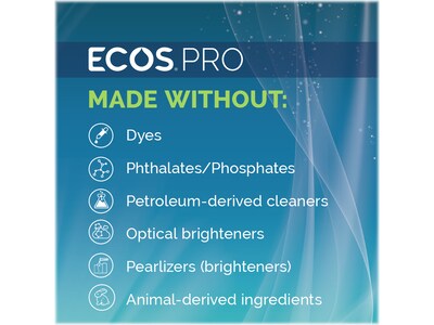 ECOS PRO Liquid Hand Soap, Free & Clear Scent, 1 Gal. (PL9663/04)